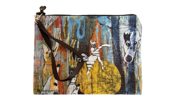 Coin Purse Linen Small